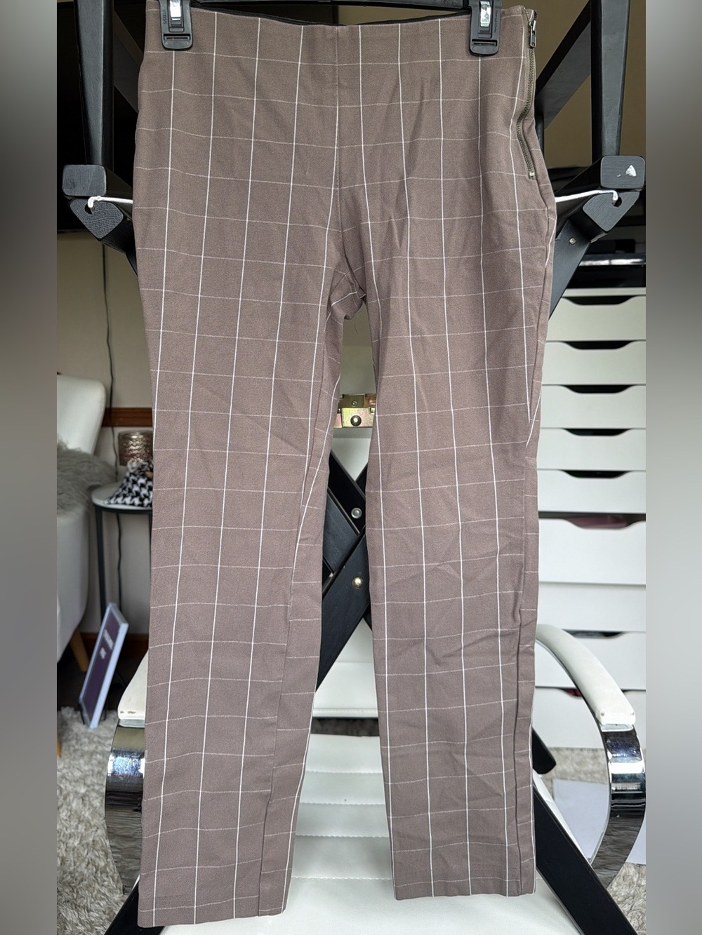 A new day checkered dress pants